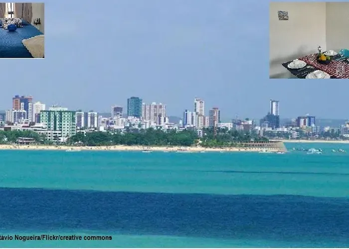 A 1 Min A Pe Da Praia Em Joao Pessoa, Apt De 2 Dormitorios Com Ar Condicionado
