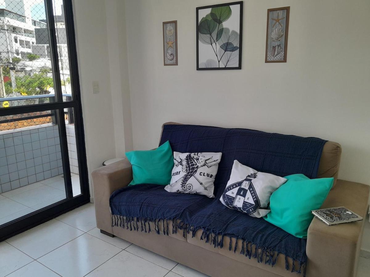 A 1 Min A Pe Da Em Joao Pessoa, De 2 Com Ar Condicionado Apartamento João Pessoa