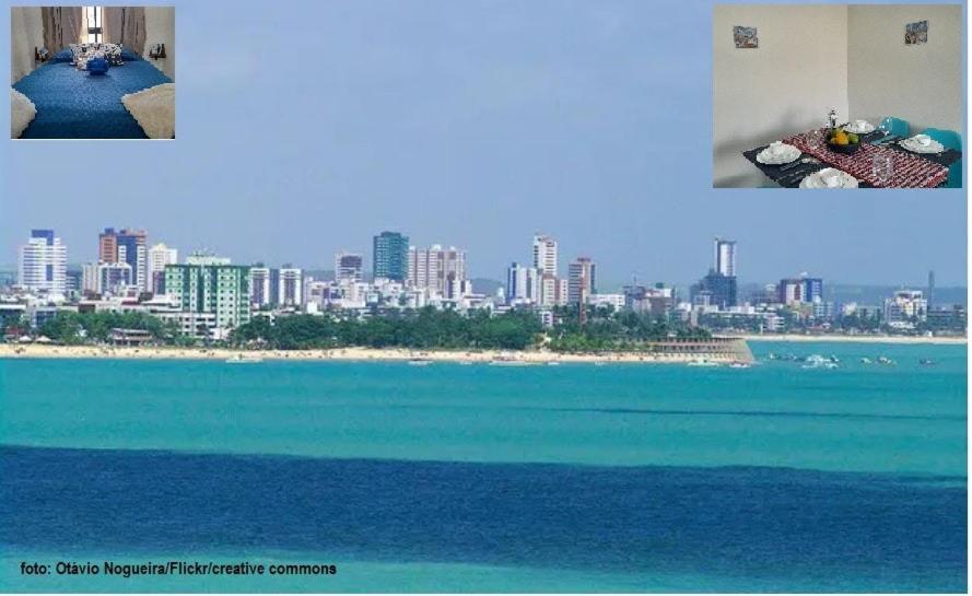 Apartamento A 1 Min A Pe Da Em Joao Pessoa, De 2 Com Ar Condicionado *